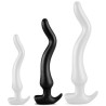 DarkSil Plug long Noth Curve M 30 x 5 cm Noir